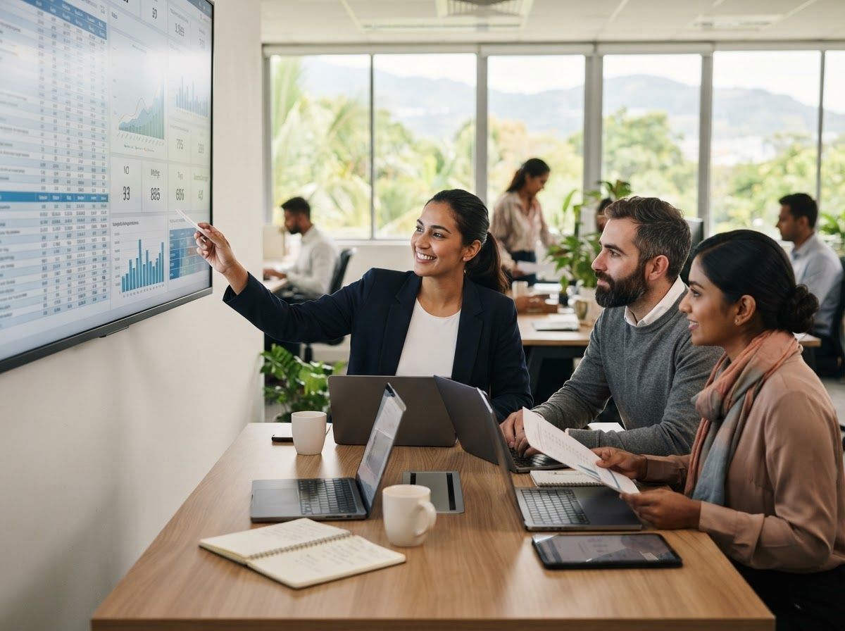 Faima Capitorio — data analysis team and infrastructure based in Mauritius